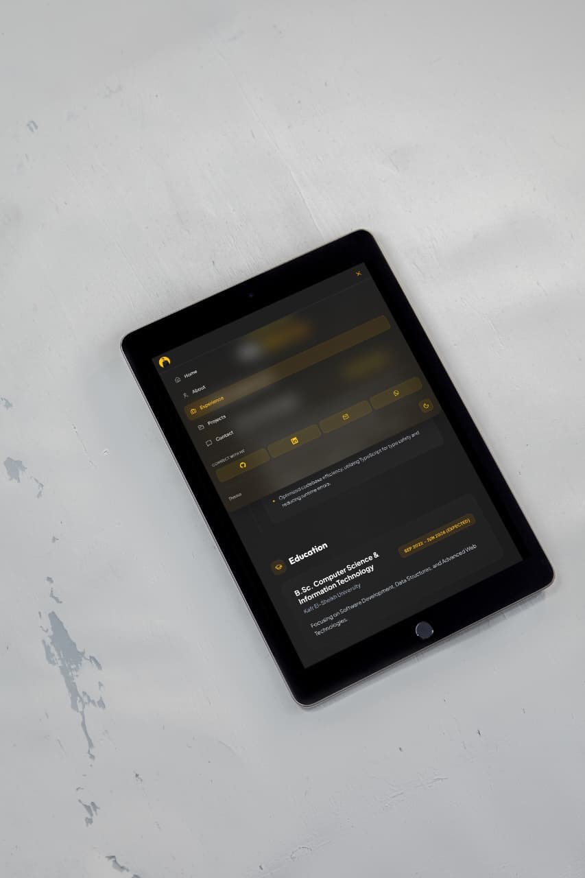 personal portfolio v0